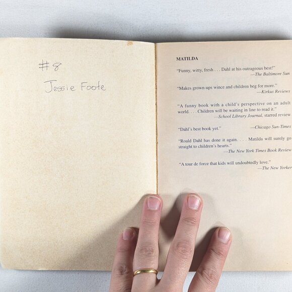 1996 Roald Dahl´s Matilda 1st Scholastic edition illustrated by Quentin Blake - Picture 7 of 13